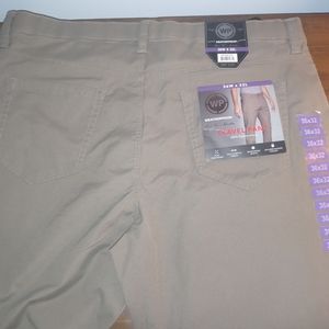 Mens Pants - Weatherproof - 36 x 32 - Walnut